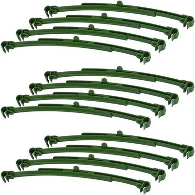 Produktbild von Kunststoff-Tomatenstangen - 12 Stück - 255-355 cm - 11 mm Durchmesser