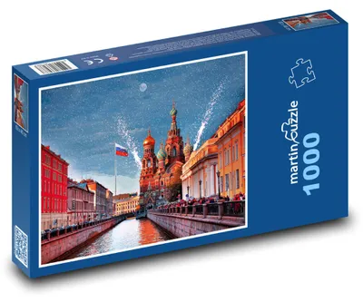 Zdjęcie produktu dla Puzzle 1000 Petersburg - Rosja - martinpuzzle