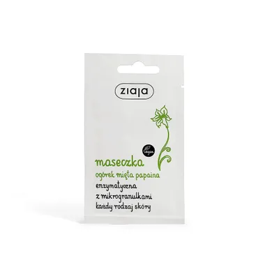 Obrázok produktu pre Ziaja Ogórek Mięta Maseczka enzymatyczna, 7 ml