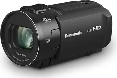 Image de Panasonic HC-V900E-K, 8,57 MP, MOS BSI, 25,4 / 2,5 mm (1/2,5"), Full HD, 7,62 cm (3"), LCD