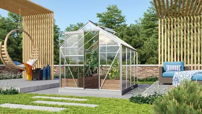 Produktbild von Vitavia Gewächshaus Venus 5000 ESG 3mm, 260785