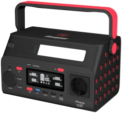 Produktbild von Energizer PPS300W2 Tragbare Powerstation mit 1102 Wh, 2400 W Sinus-Wechselstrom, 100 W PD-Schnellladefunktion, USV-Backup und Solareingang