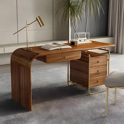 Obrázok produktu pre Design Tisch Sekretär Luxus Schreib Büro Möbel Holz Tische Office Einrichtung