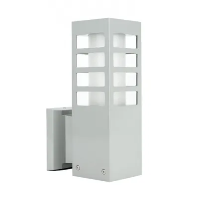 Immagine prodotto di Lampada da parete in alluminio per esterni 1xE27 argento IP54 SU-MA RADO RADO III K AL