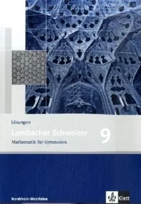 Produktbild von Lambacher Schweizer. 9. Schuljahr. Lösungen. Nordrhein-Westfalen
