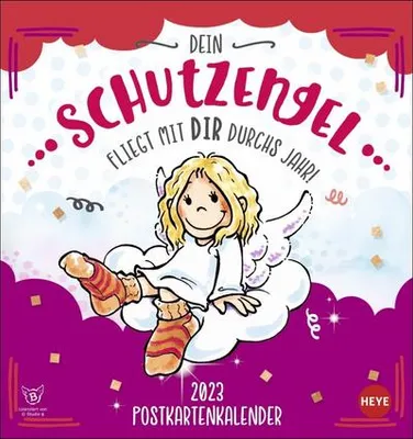 Produktbild von Schutzengel Postkartenkalender 2023