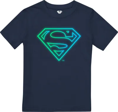 Produktbild von Superman - T-Shirt Logo für Jungen TV2564 (128) (Marineblau)