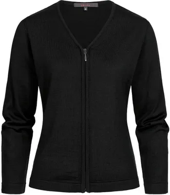 Produktbild von GREIFF-6052 Damen-Strickjacke RF Gr. S schwarz