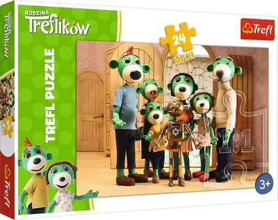 Produktbild von MAXI Puzzles 24 Familienportrait mit Robobot 14254