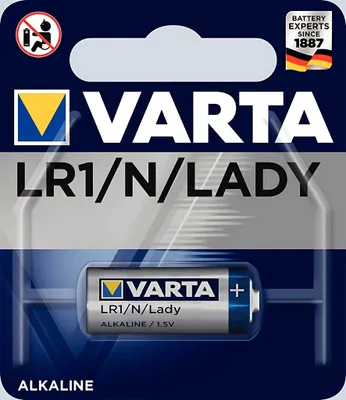 Image de Varta LR01/Lady Blister / Pile bouton 1,5V