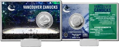 Produktbild von NHL Team History Silver Coin Card - Vancouver Canucks