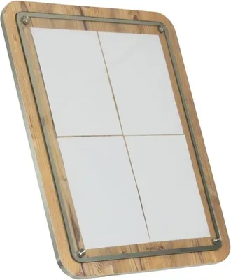 Immagine prodotto di Portagiornali da parete in legno Securit 4xA4.