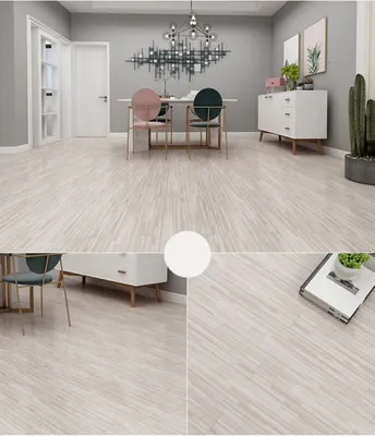 Immagine prodotto di RHP Beige Sreifen Pavimento vinilico autoadesivo: PVC resistente con venature del legno per camera da letto, cucina e soggiorno - Impermeabile e antiscivolo - 91,5 x 15,2 cm - Spessore 2 mm 36 pezzi