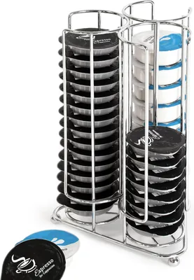 Produktbild von bremermann Kapselständer, Kapselhalter "Tassimo" für bis zu 51 Kapseln, chrom