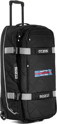 Produktbild von Sparco 016437MRSI Tour Martini Racing Trolley-Tasche, Schwarz/Grau