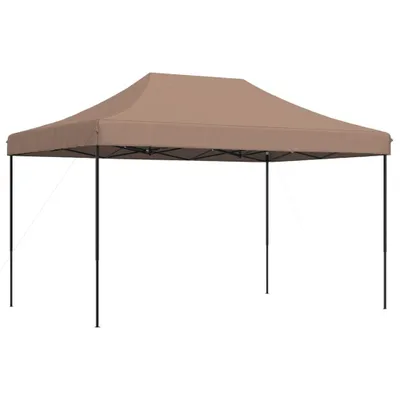 Obrázok produktu pre Skladací pop-up párty stan hnedý 440x292x315 cm