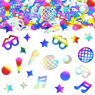 Productafbeelding van Discokugel Confetti Streudecoratie - 100 Stuks Kleurrijk voor Feestjes