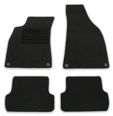 Fußmatten-Set für Audi A4 8E B6/B7 Limo/Avant, 02/2001-03/2008, 4-teilig