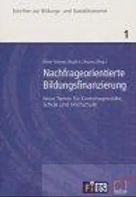 Produktbild von Nachfrageorientierte Bildungsfinanzierung