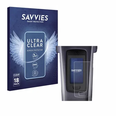 Produktbild von 18x Für TQ HPR50 E-Bike System Schutzfolie Savvies Displayschutz Display Schutz Folie Klar Transparent