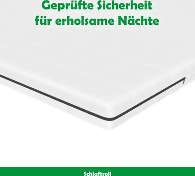 Produktbild von Kaltschaum-Topper 180x200 - Matratzenauflage für sämtliche Matratzen