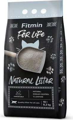 Zdjęcie produktu dla Fitmin For Life Naturalna żwirek dla kotów 10 l 8,2 kg