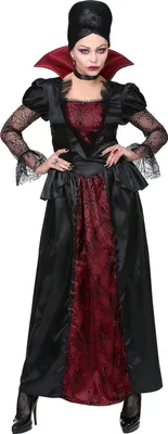 Produktbild von Vampirin Kleid mit Halsband, Groesse:XXL
