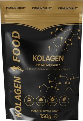 Zdjęcie produktu dla KOLAGEN NATURALNY WOŁOWY 150g Hydrolizat w proszku