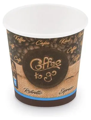 Produktbild von 100x Kaffeebecher XS 'Coffee To Go' für Espresso Ristretto 80 ml 110 ml