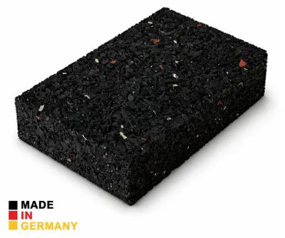 Produktbild von Gummi Pad Terrassenpad für WPC Holz Terrassen Dielen Gummigranulat 3 - 20 mm