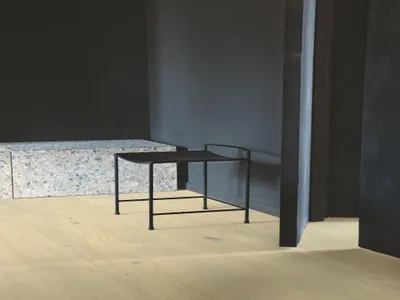 Produktbild von HPFloor | 1,91 m² | Waldeiche Lebhaft Landhausdiele Parkett Charm Edition, Parkettboden Eiche Massivparkett, 10 mm Starke Diele, 2 Streifen Nachbildung, Bodenbelag