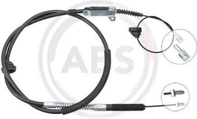 Produktbild von A.B.S. Handbremsseil Seilzug Feststellbremse für VOLVO 940 II Kombi (945) Hinten Links K11845