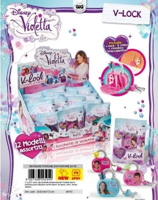 Produktbild von VIOLET V-Lock Vorhängeschloss NCR02245