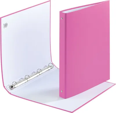 Produktbild von DONAU 3733001F-30 Ringmappe, A4, 4-Ring, 20mm, pink