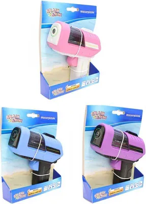Produktbild von Splash & Fun Wasserpistole Schussfunktion 3-fach sortiert