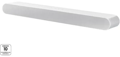 Produktbild von Samsung HW-S67D, 5.0 Kanäle, Dolby Atmos, Dolby Digital Plus, Dolby TrueHD, Adaptiv, Spiel, Musik, Nacht, Standard, Kabellos, Weiß, AAC, AIFF, ALAC, FLAC, MP3, WAV