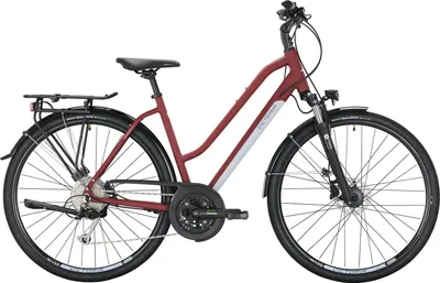 Produktbild von VICTORIA Trekkingrad "Trekking 6.7" Mod. 22, Trapez, 28", wine red matt, 3x9-...