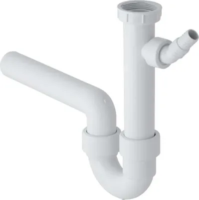 Produktbild von Geberit Rohrbogengeruchsverschluss für ein Spülbecken Abgang horizontal G1 1/2x40 OM