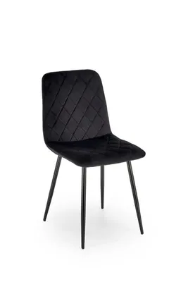 Zdjęcie produktu dla Krzesło tapicerowane K525 VELVET czarne