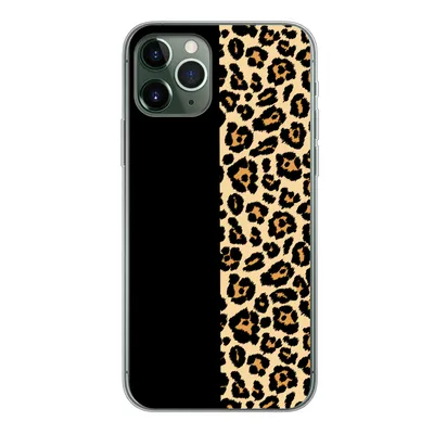 Produktbild von MuchoWow® Handyhülle Schutzhülle Hülle für iPhone 11 Pro Panther Druck - Design - Tiere Silikon Softcase Handy Hülle - Handy