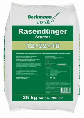 Productafbeelding van Gazonmest Starter 25kg voor nieuw gazon en herstel met NPK 12+22+10