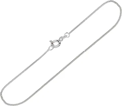 Produktbild von Armband 925 Sterling Silber 19cm Panzerkette rund diamantiert Damen Armkette Neu