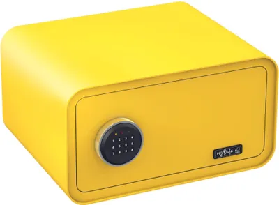 Produktbild von BASI - mySafe - Elektronik-Möbel-Tresor - mySafe 430 - Code - Zitronengelb