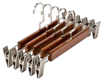 Produktbild von Hosenbügel, 10 Stück, in Hellgrau