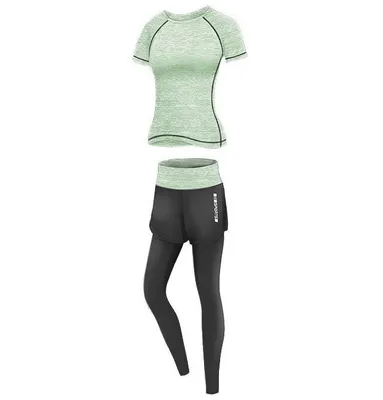 Obrázok produktu pre Runner Long 2W fitness set zelená Velikost oblečení: S