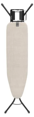 Produktbild von Brabantia Bügeltisch Größe A, Dampfstoppmulde, Denim Grey / Black, 110 x 30 cm, 242885