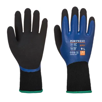 Image de Gants Portwest AP01 Thermo Pro Blue/Black Taille XXL