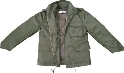 Produktbild von Kinder Jacke US Army M65 Feldjacke mit Futter 2in1 Parka Winterjacke Outdoor Oliv