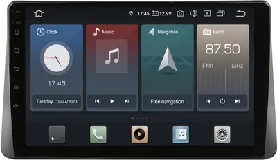 Produktbild von Für Ford Focus MK4 Kuga MK3 10" Touchscreen Android Autoradio GPS Navi CarPlay