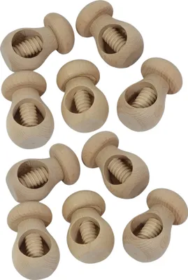 Immagine prodotto di KIT TREE Schiaccianoci in legno grezzo 10 pezzi